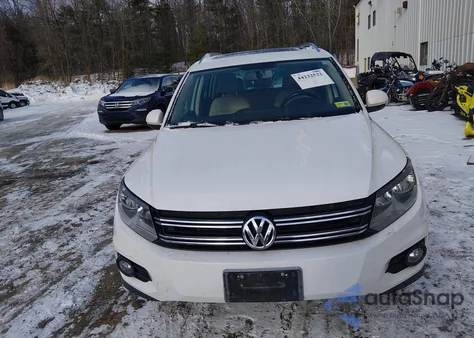 2012 Volkswagen Tiguan Se z USA, uszkodzony, nr VIN WVGBV7AX2CW596336